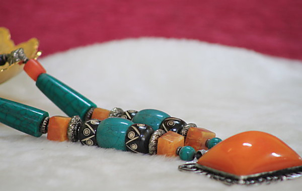 民族风玛瑙项链
